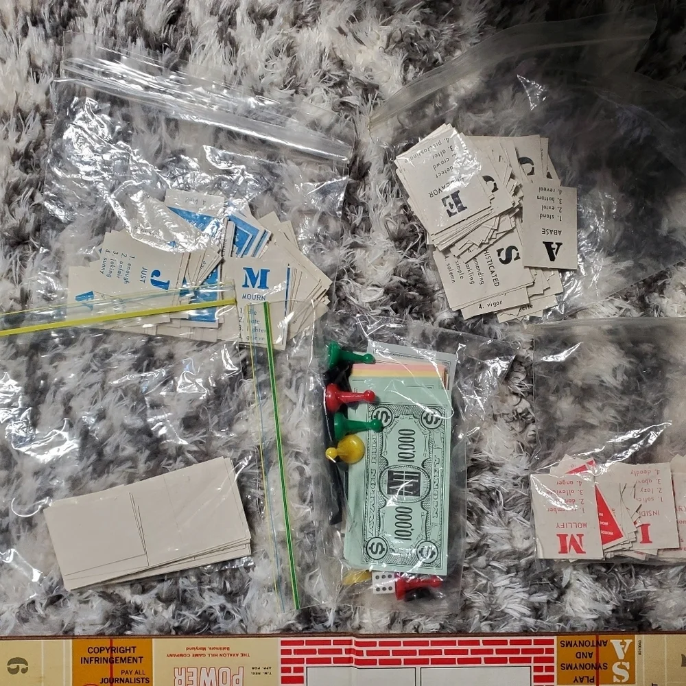 The Game of Word Power Board Game